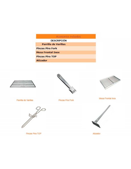 Horno de Brasa 90 Silver ED PIRA|HosteleriaNegocios