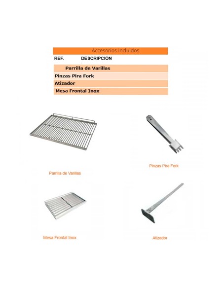 Horno de Brasa 70 LUX ED PIRA|HosteleriaNegocios