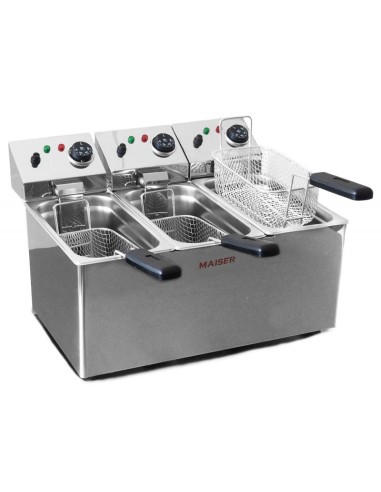 Freidora Triple Cuba 3x4 Litros F6/4x3 Maiser | Hosteleria Negocios