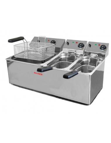 Freidora Triple Cuba 10+4+4 L F10/8x2+6/4 Maiser | Hosteleria Negocios