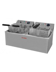 Freidora Eléctrica 10+10 Litros 6 Cestas F12/106x2 Maiser | Hosteleria Negocios 2
