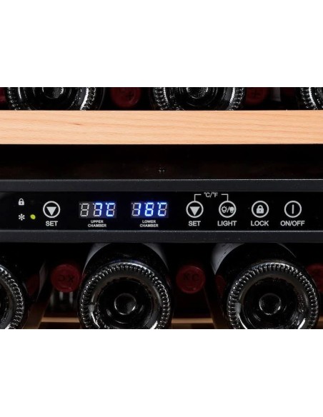 Vinoteca 110 Botellas Multitemperatura V110 GC 2T | Hosteleria Negocios