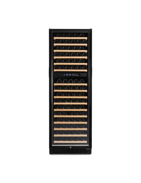 Vinoteca 168 Botellas Multitemperatura 168 GC 2T Black | Hosteleria Negocios