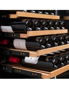 Vinoteca 168 Botellas Multitemperatura 168 GC 2T Black | Hosteleria Negocios 2