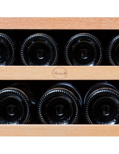 Vinoteca 168 Botellas Multitemperatura 168 GC 2T Black | Hosteleria Negocios