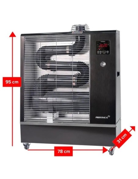 Calefactor Diésel Infrarrojos WiFi AH-200i Airrex | Hosteleria Negocios
