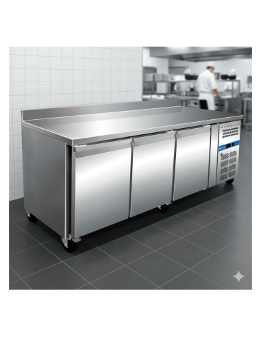 Mesa Refrigerada 3 Puertas SNACK3200TN Eutron | Hosteleria Negocios