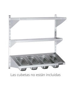 Estantería de Pared Regulable 400 Distform | Hostelería Negocios 2