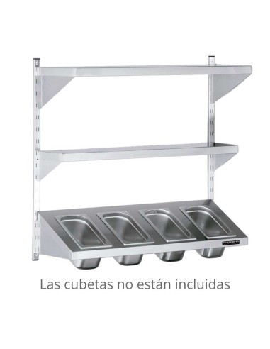 Estantería de Pared Regulable 400 Distform | Hostelería Negocios