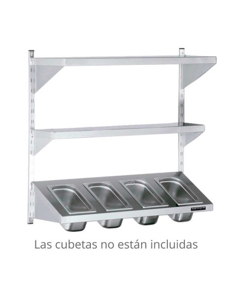 Estantería de Pared Regulable 250 Distform | Hostelería Negocios
