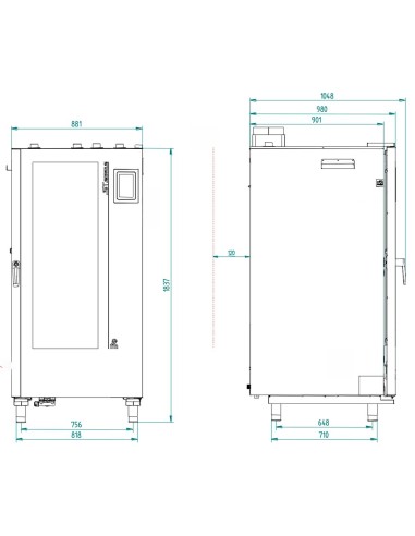 Horno Gas ST Bakery STB 616 V7 T FM | Hostelería Negocios