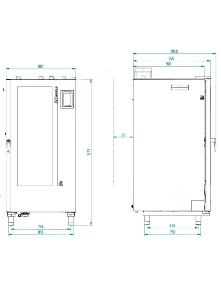 Horno Gas ST Bakery STB 616 V7 T FM | Hostelería Negocios