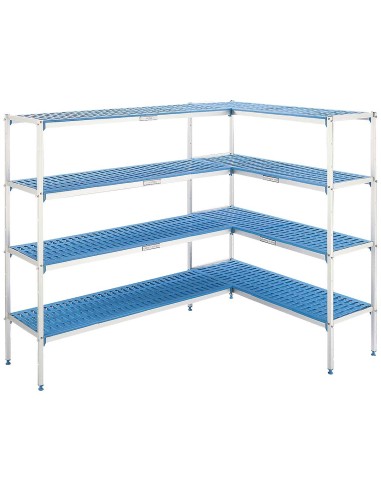 Estantería Edenox Aluminio Polietileno | Hostelería Negocios