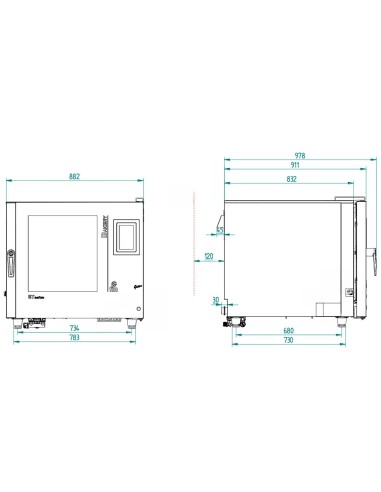 Horno de Panaderia STB 606 V7 FM|Hosteleria Negocios