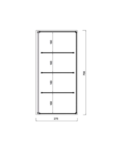 Vitrina Neutra Hidra-3 VG | Hostelería Negocios