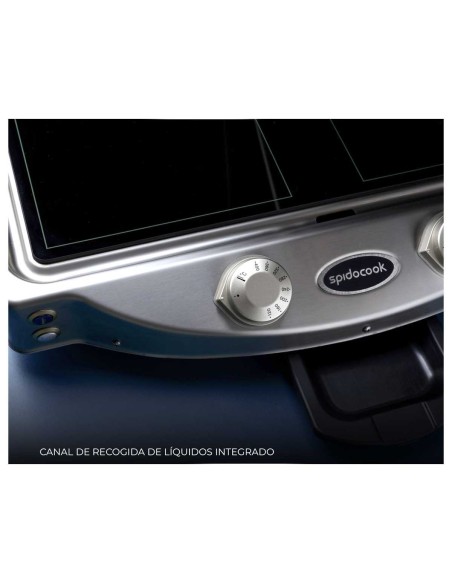 Grill Vitrocerámica SP015PT Spidocook | Hostelería Negocios