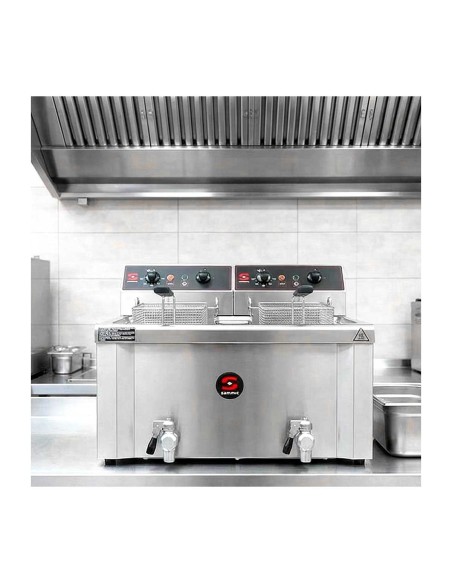 Freidora Doble FE-12+12 Sammic | Hosteleria Negocios