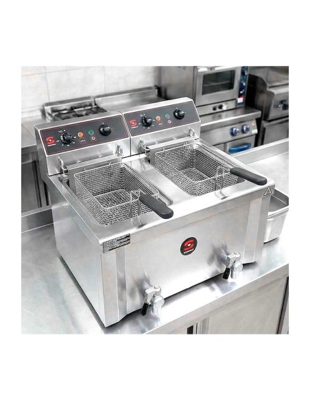 Freidora Doble FE-12+12 Sammic | Hosteleria Negocios