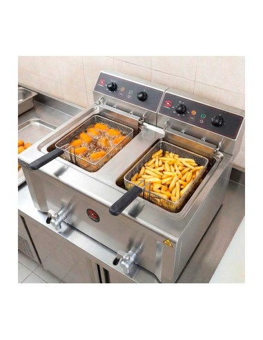 Freidora Doble FE-12+12 Sammic | Hosteleria Negocios