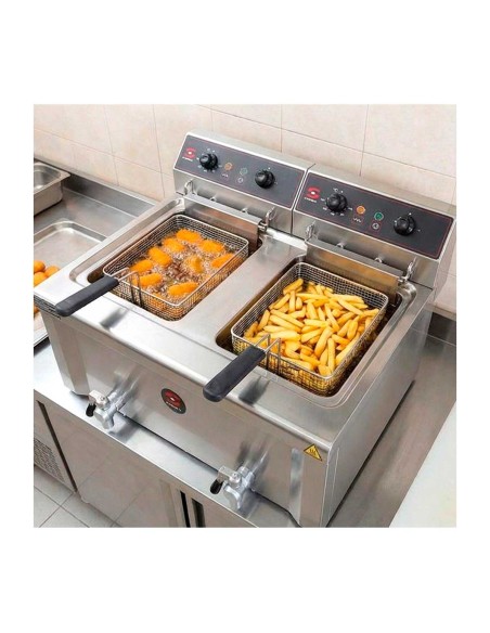 Freidora Doble FE-12+12 Sammic | Hosteleria Negocios
