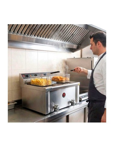 Freidora Doble FE-12+12 Sammic | Hosteleria Negocios