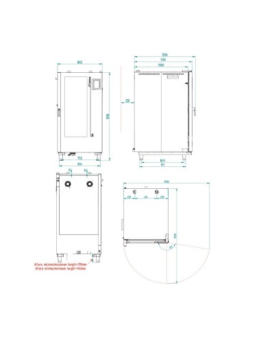 Horno Mixto STG 202 V7 T Electrico FM|Hosteleria Negocios