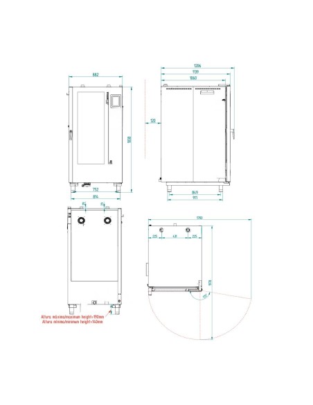Horno Mixto STG 202 V7 T Electrico FM|Hosteleria Negocios