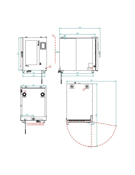 Horno Mixto STG 112 V7 Eléctrico FM|Hosteleria Negocios