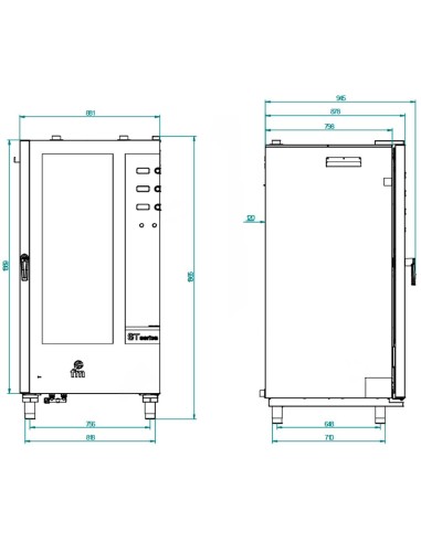 Horno Mixto STG 201 ET Electrico FM|HosteleriaNegocios