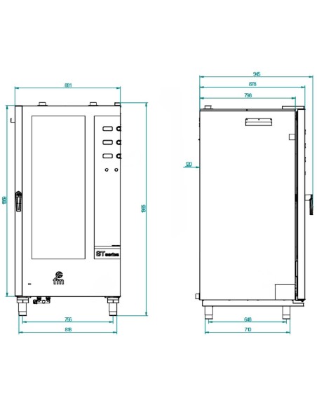 Horno Mixto STG 201 ET Electrico FM|HosteleriaNegocios