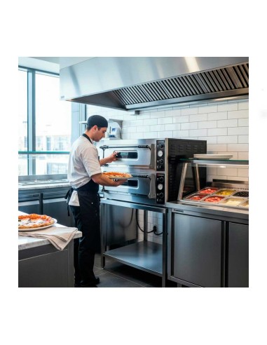 Horno de Pizza PO 6+6 SAMMIC Eléctrico|Hosteleria negocios