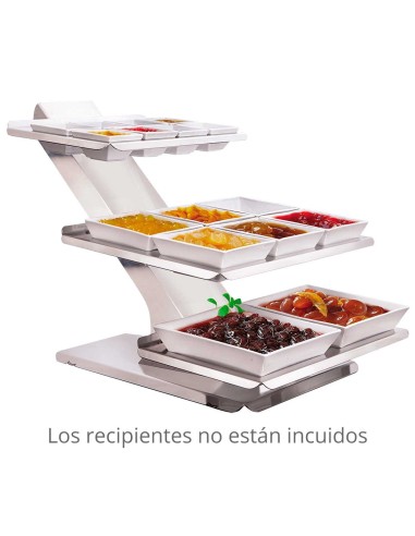 Soporte 3 Estantes Triple 16 FriBuffet | Hostelería Negocios