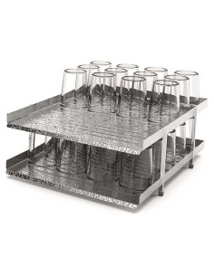 Estante Doble para Vasos FriBuffet | Hostelería Negocios