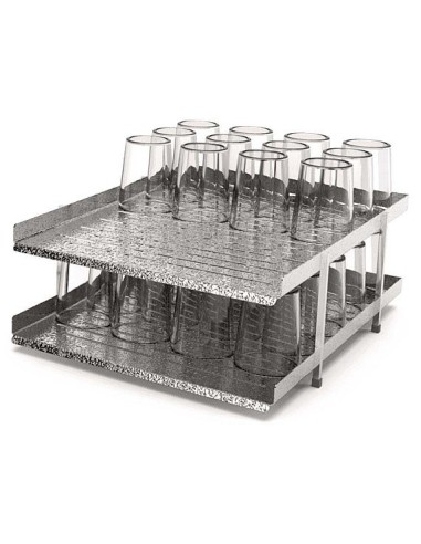 Estante Doble para Vasos FriBuffet | Hostelería Negocios