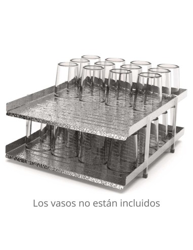 Estante Doble para Vasos FriBuffet | Hostelería Negocios