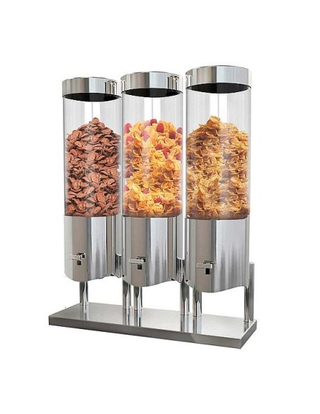 Dispensador Cereales Triple FriBuffet 10,6 L | Hostelería Negocios
