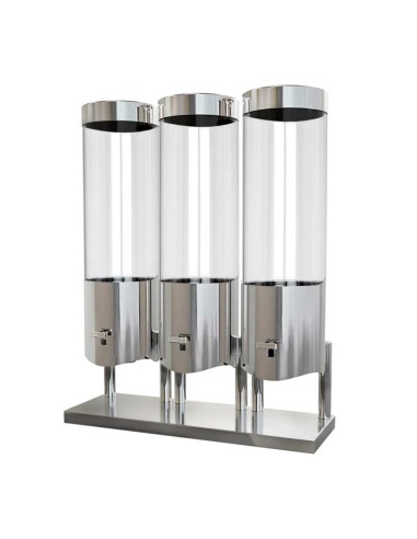 Dispensador Cereales Triple FriBuffet 10,6 L | Hostelería Negocios