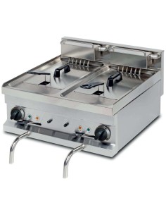 Freidora eléctrica 8+8 L  EF 606 |Hosteleria negocios