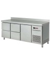 Mesa Snack Refrigerada Fondo 600 MRCH-200-4|Hosteleria negocios