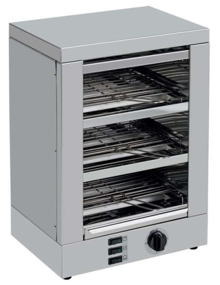 Tostador 3 Pisos Slim Line  con Temporizador TE3T|Hosteleria negocios
