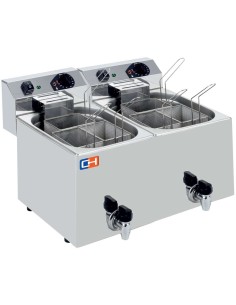 Cuece pasta Eléctrico 7+7 litros CP77L|Hosteleria Negocios