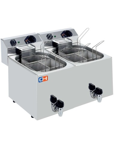 Cuece pasta Eléctrico 7+7 litros CP77L|Hosteleria Negocios