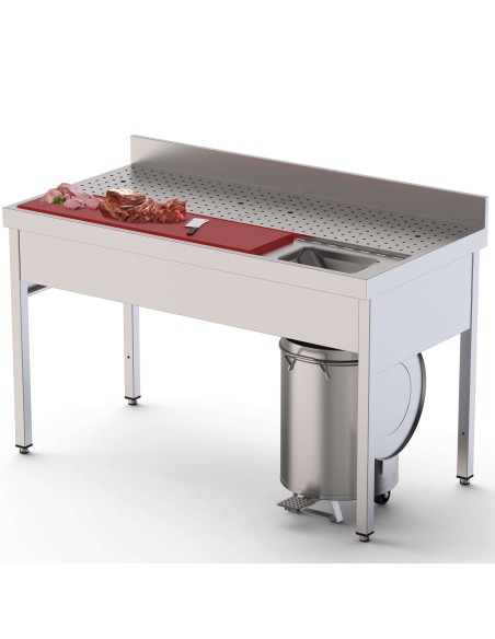 Mesa de Preparación Alimentos Fondo 700 IS1714FPVS0|Hosteleria negocios