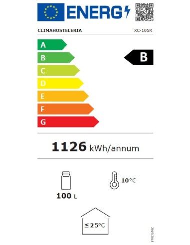 Vitrina refrigerada XC105R|Hosteleria negocios