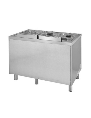 Cocina a Gas + Horno Eléctrico ELFU711FE |Hosteleria Negocios