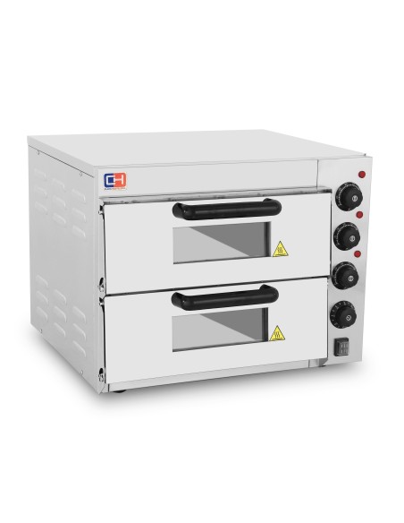 Horno de Pizza electrico  2 x 40 cm EP-2ST |Hosteleria Negocios