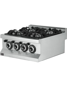 Cocina a gas EMP6KG020 Línea 600|Hosteleria Negocios