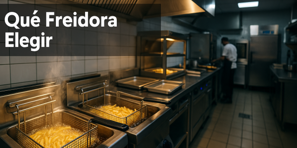 Freidoras industriales: cómo elegir la mejor (y cuidar el aceite) para tu restaurante, bar o food truck